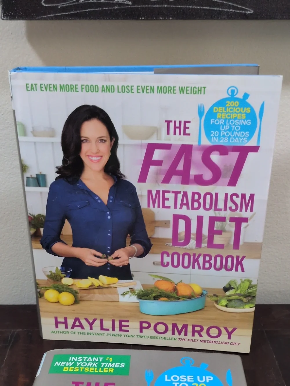 Haylie Pomroy The Fast Metabolism Diet Cookbook Set of 2 Hardback Books
